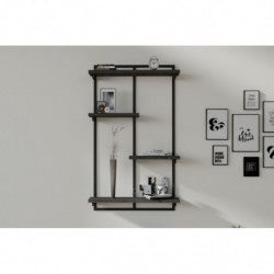 Estante de pared Dodo antracita Practica Hogar