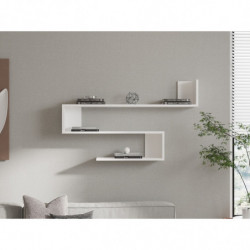 Estante de pared Penne blanco Practica Hogar