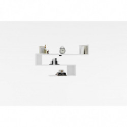 Estante de pared Penne blanco Practica Hogar