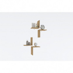 Estante de pared Face zafiro Practica Hogar