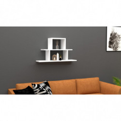 Estante de pared Nell blanco Practica Hogar