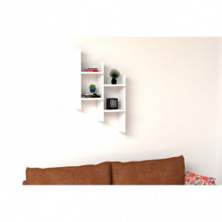 Estante de pared Damla blanco Practica Hogar
