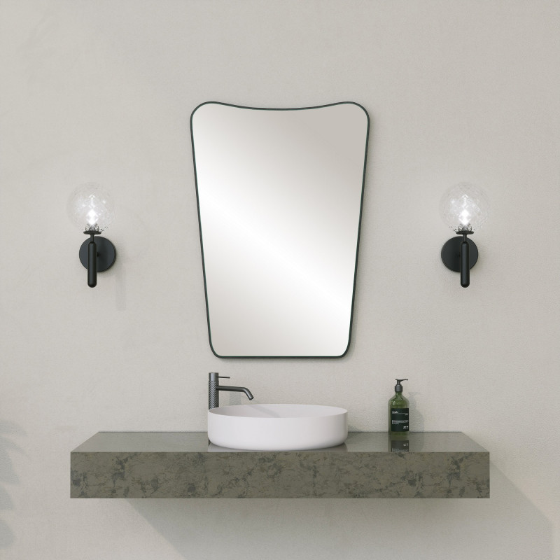 Mueble de baño Bella Cabinet negro Practica Hogar