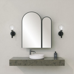 Mueble de baño Classe Cabinet negro Practica Hogar