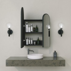 Mueble de baño Classe Cabinet negro Practica Hogar