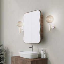 Mueble de baño Day Dream nogal Practica Hogar