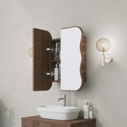 Mueble de baño Day Dream nogal Practica Hogar