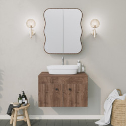 Mueble de baño Day Dream nogal Practica Hogar