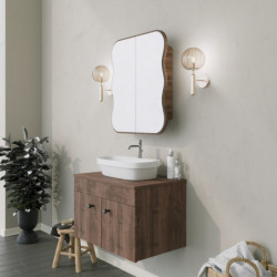 Mueble de baño Day Dream nogal Practica Hogar