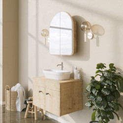 Mueble de baño Hope Cabinet beige Practica Hogar