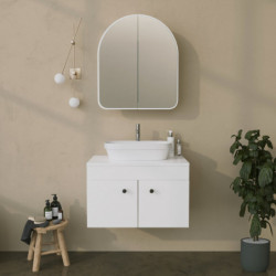 Mueble de baño Hope Cabinet blanco Practica Hogar