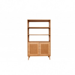 Librería Jüt roble Practica Hogar