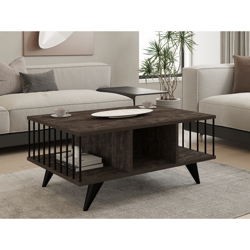 Mesa de centro Bert antracita Practica Hogar