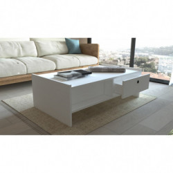 Mesa de centro Boey blanco Practica Hogar