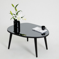 Mesa de centro Gusto Fume humo negro Practica Hogar