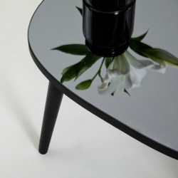 Mesa de centro Gusto Fume humo negro Practica Hogar