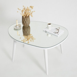 Mesa de centro Gusto blanco Practica Hogar