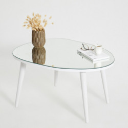 Mesa de centro Gusto blanco Practica Hogar