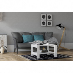 Mesa de centro Herb blanco Practica Hogar