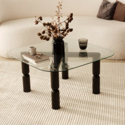 Mesa de centro Kei antracita Practica Hogar