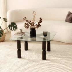 Mesa de centro Kei antracita Practica Hogar