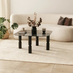 Mesa de centro Kei humo antracita Practica Hogar
