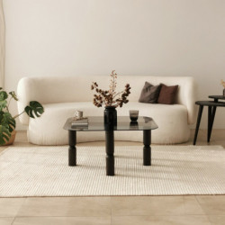 Mesa de centro Kei humo antracita Practica Hogar