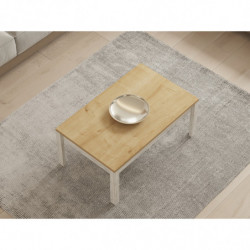Mesa de centro Layla zafiro blanco Practica Hogar