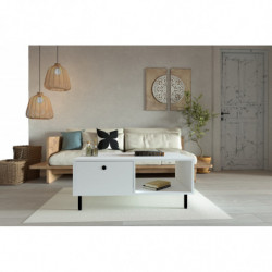 Mesa de centro Nando blanco Practica Hogar