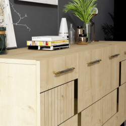 Aparador Moda Zafiro Roble Oro Practica Hogar