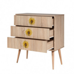 Cómoda City Trio Seed multicolor Practica Hogar