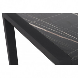 Mesa de comedor extensible Silva-1012 negro Practica Hogar