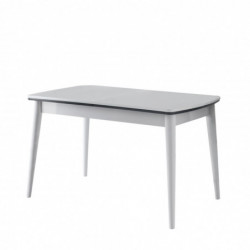 Mesa de comedor extensible Vega-1131 blanco Practica Hogar