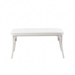 Set mesa comedor extensible y sillas (4 piezas) Oliver blanco Practica Hogar