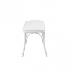 Set mesa comedor extensible y sillas (4 piezas) Oliver blanco Practica Hogar