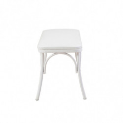 Set mesa comedor extensible y sillas (4 piezas) Oliver blanco Practica Hogar