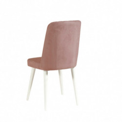 Set mesa comedor extensible y sillas (4 piezas) Santiago piedra blanco Practica Hogar