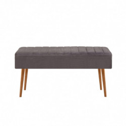 Set mesa comedor extensible y sillas (4 piezas) Vina 0701-3 pino atlántico antracita Practica Hogar