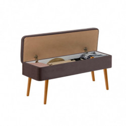 Set mesa comedor extensible y sillas (4 piezas) Vina 0701-3 pino atlántico antracita Practica Hogar