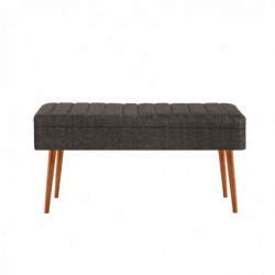 Set mesa comedor extensible y sillas (4 piezas) Vina 1053-3 pino atlántico antracita Practica Hogar