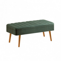Set mesa comedor extensible y sillas (4 piezas) Vina 1070 3 pino atlántico verde Practica Hogar