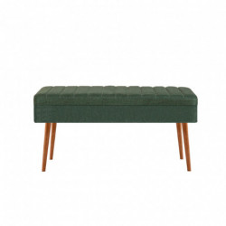 Set mesa comedor extensible y sillas (4 piezas) Vina 1070 3 pino atlántico verde Practica Hogar