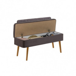 Set mesa comedor extensible y sillas (5 piezas) Vina 0701-4 pino atlántico antracita Practica Hogar