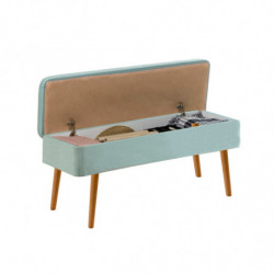 Set mesa comedor extensible y sillas (5 piezas) Vina 0701-4 pino atlántico verde pistacho Practica Hogar