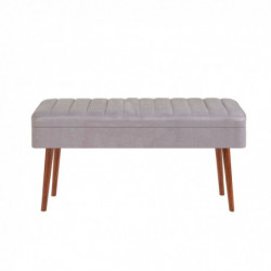 Set mesa comedor extensible y sillas (5 piezas) Vina 0701-4 gris nogal Practica Hogar