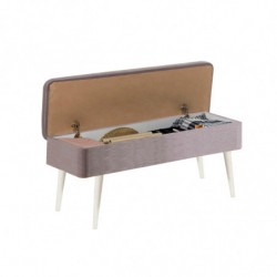 Set mesa comedor extensible y sillas (5 piezas) Vina 0701-4 gris blanco Practica Hogar