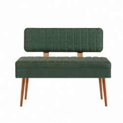Set mesa comedor extensible y sillas (5 piezas) Vina 1070 4 pino atlántico verde Practica Hogar