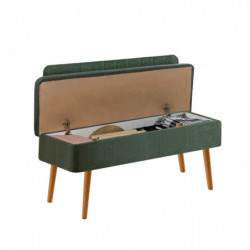 Set mesa comedor extensible y sillas (5 piezas) Vina 1070 4 pino atlántico verde Practica Hogar