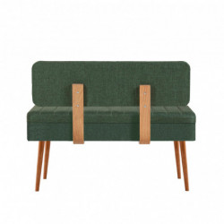 Set mesa comedor extensible y sillas (5 piezas) Vina 1070 4 pino atlántico verde Practica Hogar