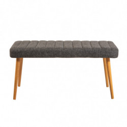 Set mesa comedor extensible y sillas (6 piezas) Santiago 1053-2 AB pino atlántico blanco antracita Practica Hogar